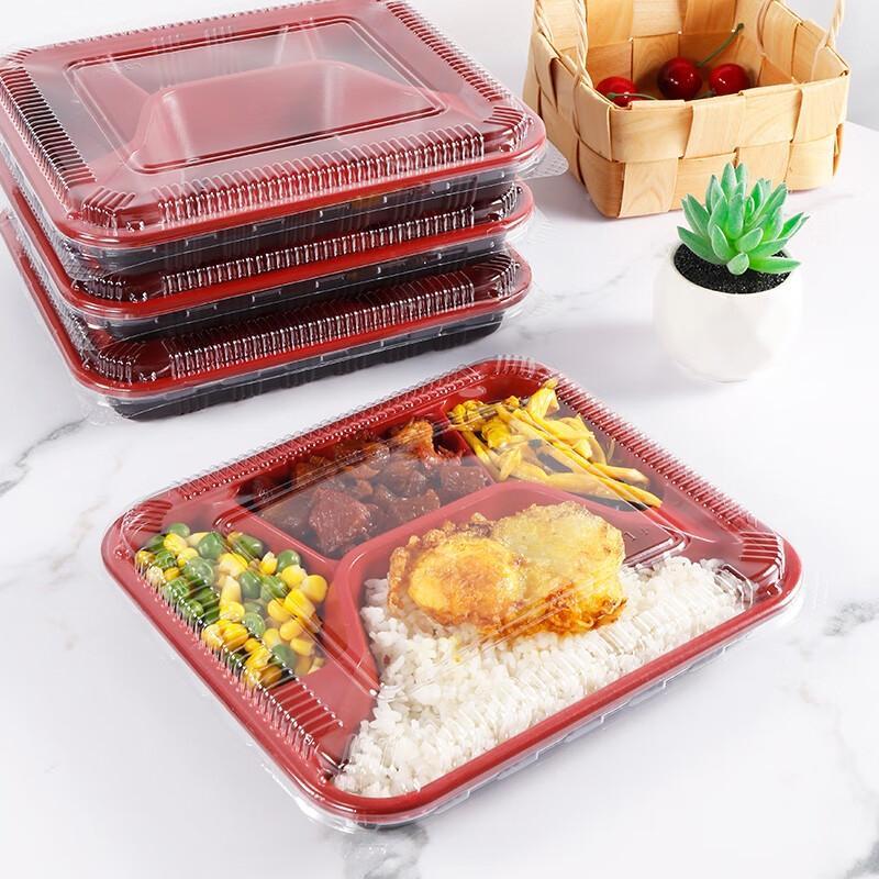 Joyuke Disposable 4-Compartment Meal Box