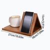 Removable Triangle Book Stand Handmade Desktop Bookend Organizer  Desktop Decoration