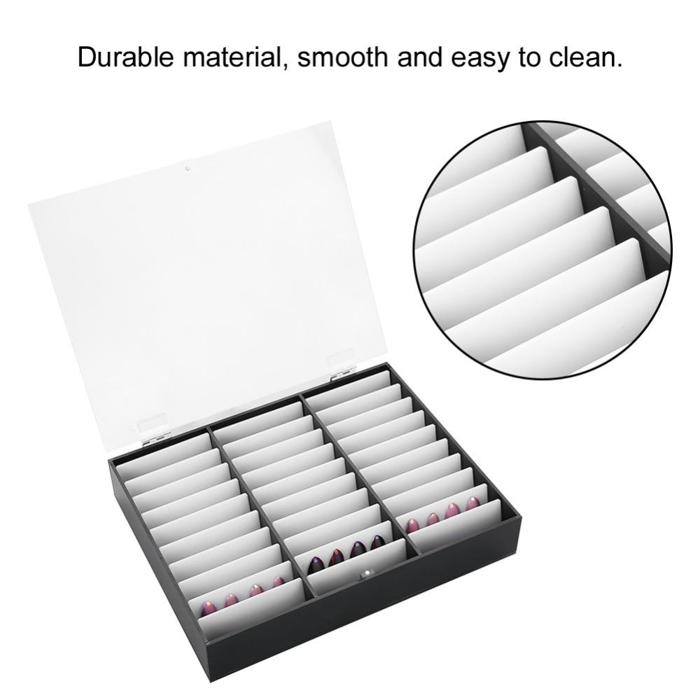 Decoration Container Nail Tips Storage Box Nail Art Organizer Holder For Nail Artists