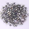 200 Pièces 4MM Perles de Verre Forme Cônes Cristaux Facettés pour la Fabrication de Bijoux Bracelet Collier Boucles d'Oreilles Perles DIY