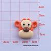 Glossy Cute Animal Cartoon DIY Resin Jewelry & Hair Clip Accessories