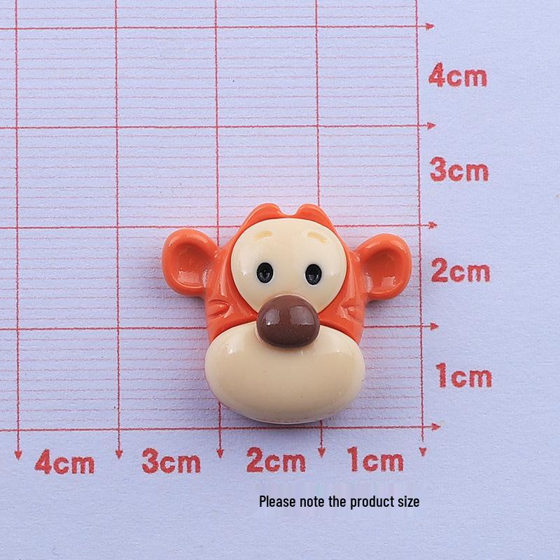 Glossy Cute Animal Cartoon DIY Resin Jewelry & Hair Clip Accessories