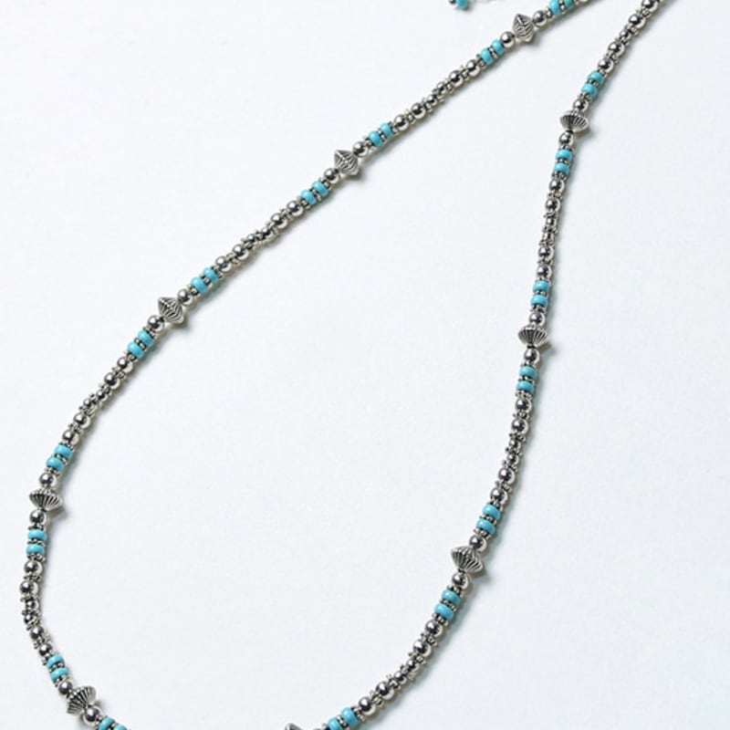 KND navajo turquoise beads necklace