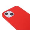 For iPhone 15 Case Solid Silicone Shockproof Phone Back Cover