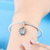 Copper Metal Vintage Green Moth Pendant Bead Component Bracelet High Quality Fine Jewelry Charm Bead Components Compatible With Bangle Designed For