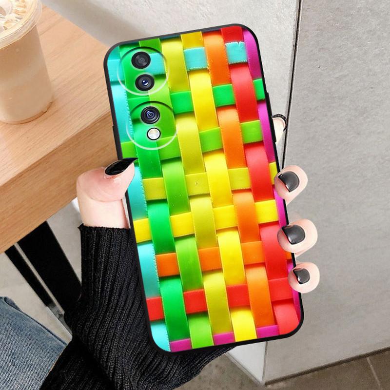 Case For Honor 70 5G Cover Honor 70 Pro Soft Silicone Phone Back Funda For Huawei Honor 70 Lite Case Para Honor70 Pro Plus Paint