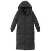 Winter Women's Long  Over The Knee Hooded Down Cotton Jacket Women's Down Jacket Loose Thick Long Down Coats Puffer Jacket Women