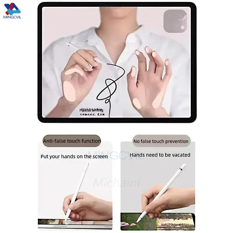 For iPad Pencil M4 Stylus Pen for Air 6 M2 Pro M3 with Palm Rejection Tilt for iPad Pro 11 12.9 13 7/8/9/10/11th mini 5 6 7