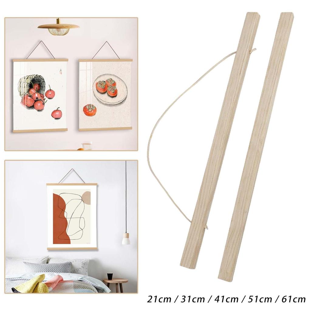 Magnetic Poster Hanger Frame Full Hanging Set for Pictures Prints Maps