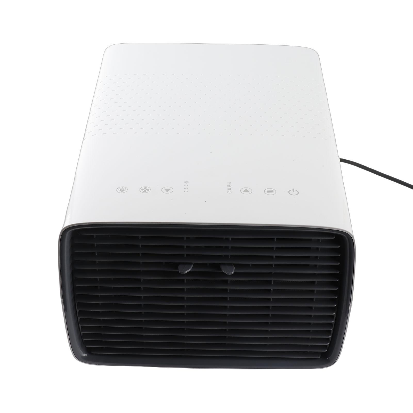 Climatiseur Portable Frais Faible Bruit Compact avec Télécommande pour DortOIR Cuisine Bureau Camping