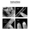 Dual-Purpose Nail Buffers: Fine & Coarse Polishing Strips, Shaping Files, Nano Glass Files