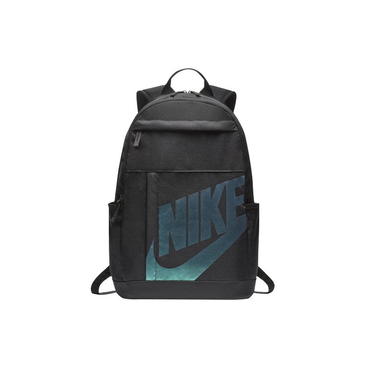 Nike Sportswear Elemental Logo Large Capacity Polyester Backpack Unisex Backpack Black BA5876-011 Black