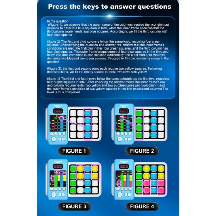 Memory Training Tool 400+ Level Travel Friendly Mind Teaser For Kids Adults ADHD Autism Educational Puzzle Game