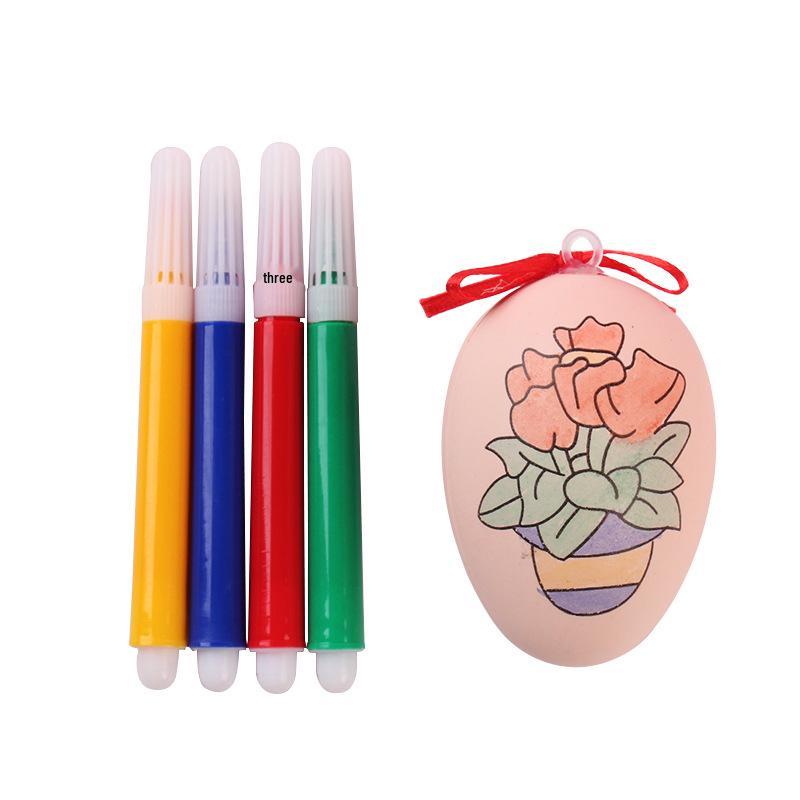 Hand-Painted DIY Coloring Eggs for Kids – Educational Craft Gifts for Kindergarten and Primary School