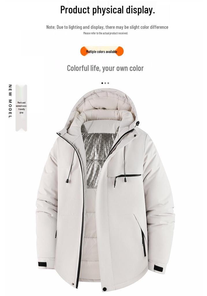 2026 Orilong Graphene Winter Outdoor Couple's Casual Mountaineering Jacket – High-Quality Cotton Outerwear