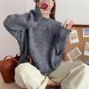 Women's Solid Color Round Neck Knit Sweater - Autumn/Winter 2026 Collection