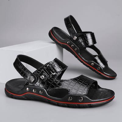 Sandali bassi Pantofole da uomo Scarpe da uomo Morbide e Comode Scarpe da spiaggia Antiscivolo Resistenti all'usura Per interni ed esterni Moda
