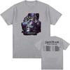 Ghost Skeletour World Tour 2026 T-Shirts Nordamerikanische Rockband Street T-Shirt Baumwolle Kurzarm Locker Männliche T-Shirts Grafik Tops
