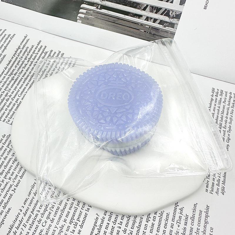 Soft Hand-Made Silicone Biscuits Shape Decompression Toys Slow Rising Pinch Decompression Vent Toys Holiday Gifts Creative New
