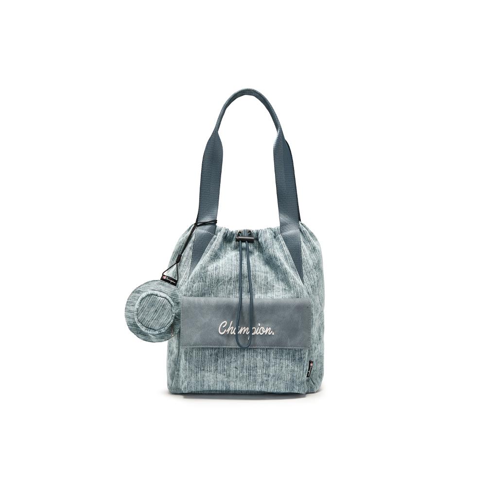 Champion FW25 2-Way Gemini Backpack Fashion Versatile Fabric Backpack Unisex Backpack Denim-Blue Khaki Dark-Green U5DACPU62-4 Black Gray