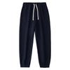 Unisex Schwere Armeegrün Twill Jogginghose: Gemütliche, gerippte Freizeit-Sportbekleidung für Frühling & Herbst