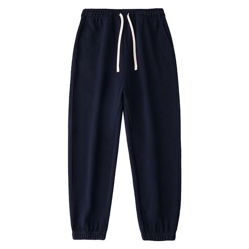 Unisex Schwere Armeegrün Twill Jogginghose: Gemütliche, gerippte Freizeit-Sportbekleidung für Frühling & Herbst