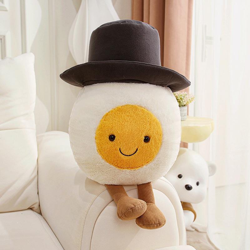 Bride and groom egg press doll wedding dress boiled egg doll certificate photo decoration ornament