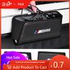 Car Sticker 2025 Hot Car Leather Storage Pocket Seat Back Door Center Console Organizer For BMW E90 E87 I01 E60 F25 F26 F44 F45