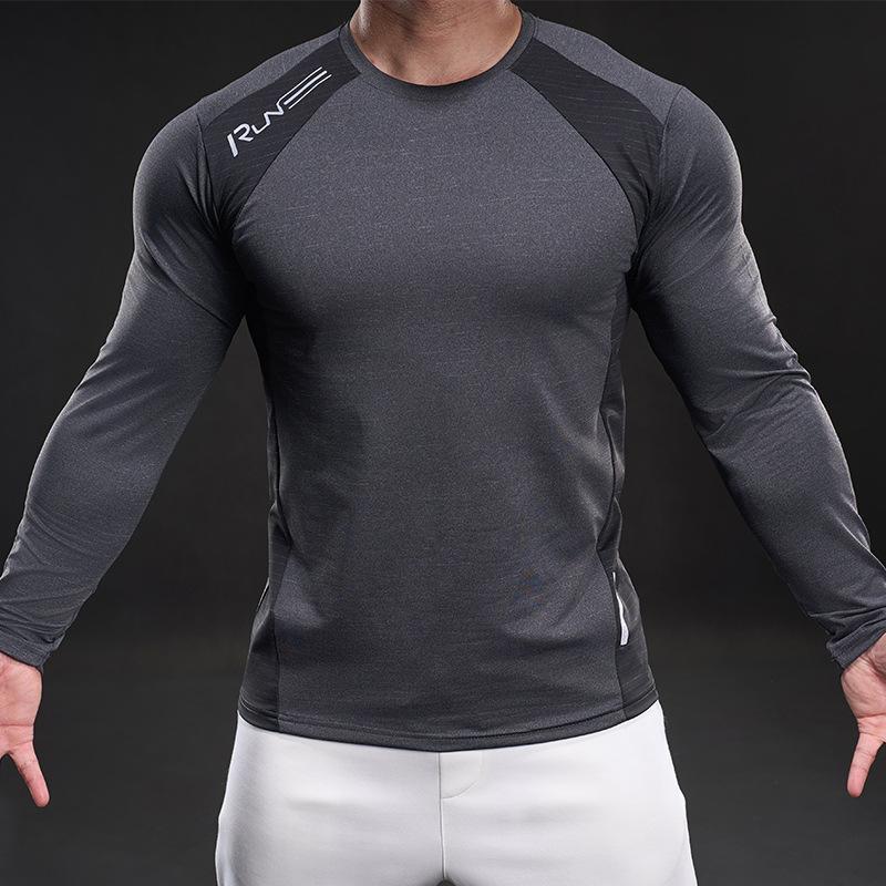 Men's Quick-dry Basketball Uniform Running Long-sleeved Outdoor Sports Training Uniform
