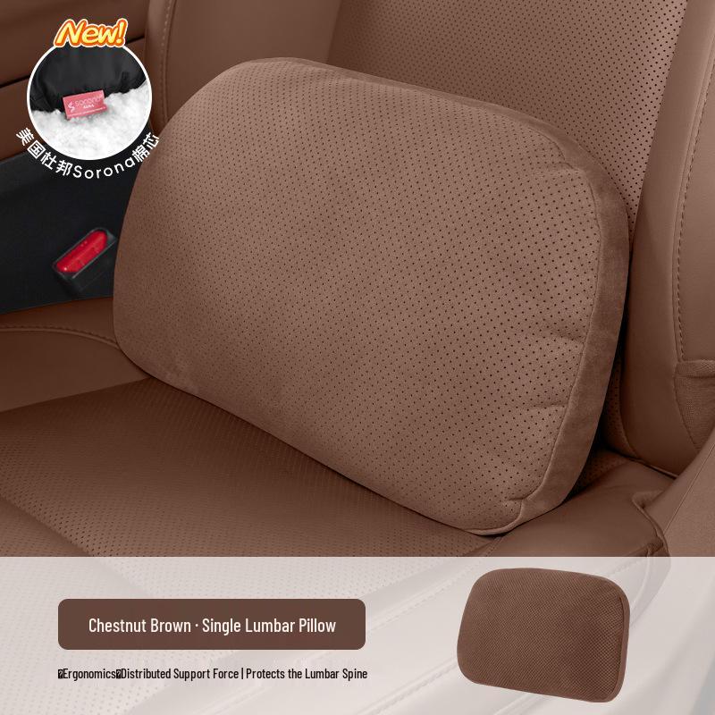 Ideal Car Headrest: i6i8/L6L7L8L9 MEGA Neck and Lumbar Support Cushion
