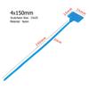 100pcs Easy Mark 4*150mm Nylon Cable Ties Tag Labels Plastic Loop Ties Markers Cable Tag Self-locking Zip Ties