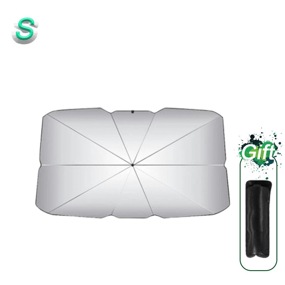 

Foldable Car Windshield Sunshade Umbrella Blocks Heat and Sunlight Easy To Use Fits Most Vehicles Ideal for Summer Driving