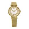 Versace New Lady Watch, 35mm, Silver Dial, Stainless Steel, Sapphire Crystal, Quartz Movement, Swiss Made, Women's, VE1CA0623, Gold