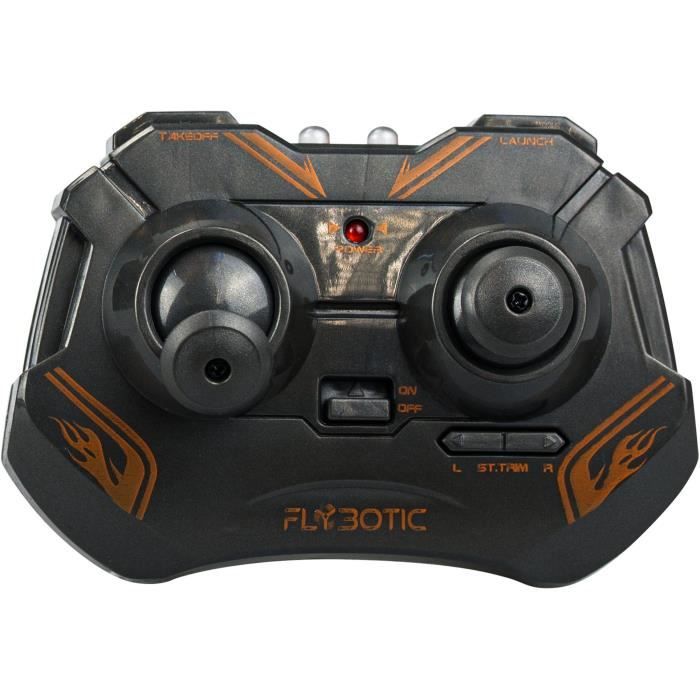 Hélicoptère Télécommandé - FLYBOTIC - Helico Hover Blast - 23 cm - orange et noir - dès 8 ans