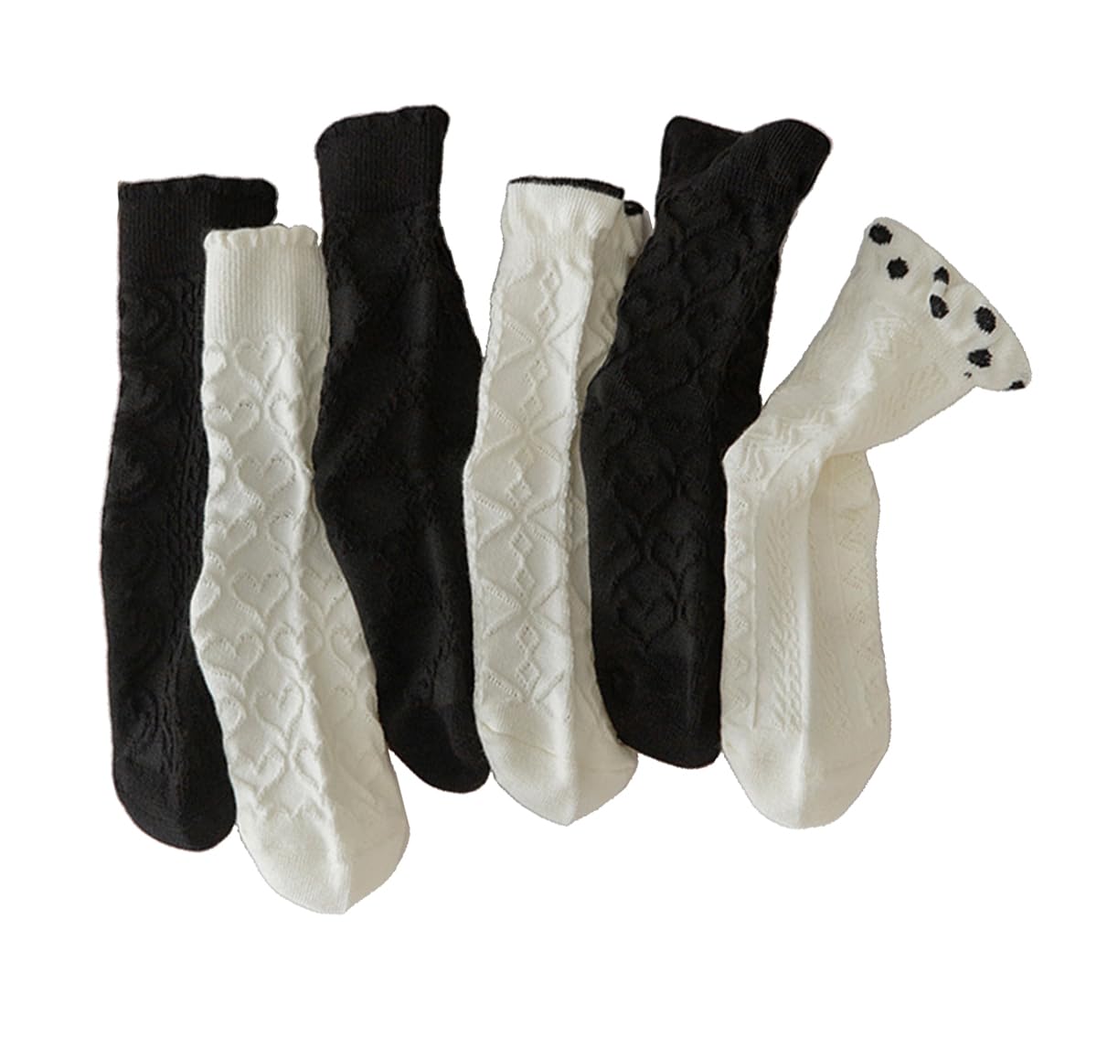 

Комплект высоких детских носков до колена для выпускного, зимние годы [VIISEN] 5 пар носков для девочек, милые, стильные, простые, однотонные, детские носки, для девочек, длина, для школы,