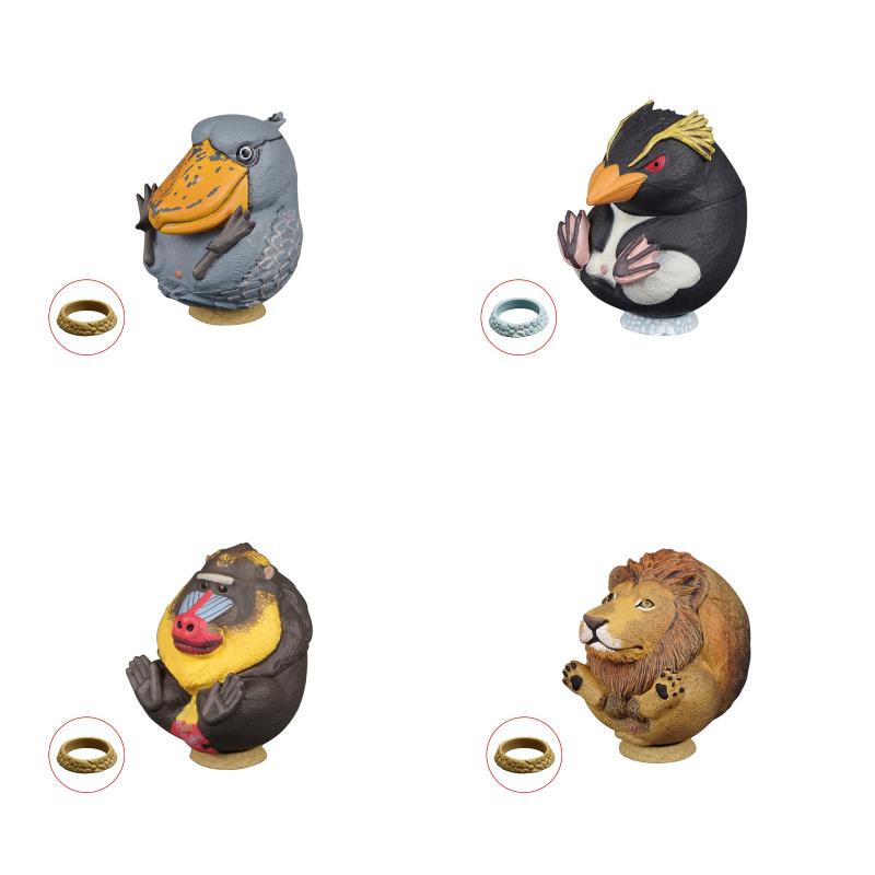 Delightful Round Dinosaur Toy Collection Featuring T-rex Elephant Triceratops And Stunning Wildlife Models