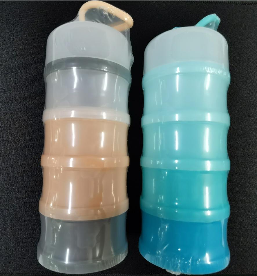 Customizable Portable Milk Powder Storage Box with Separate Compartments