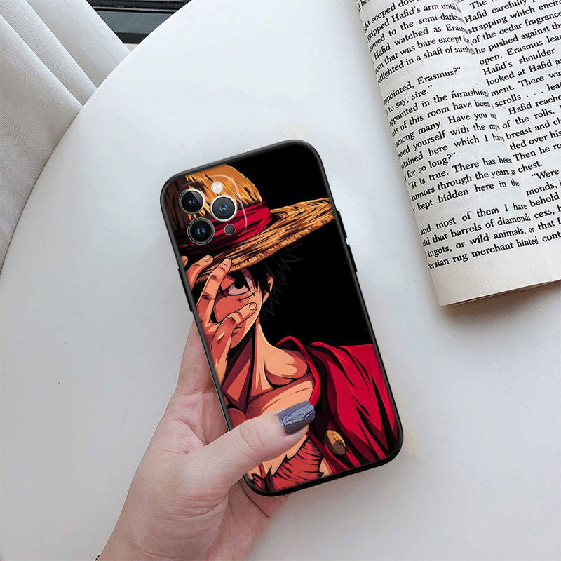 

JO43 One Piece Luffy Phone Case for Samsung Note 20 10 S25 Plus Ultra Lite A51 A52 A53 A71 A72 A73 A82 M20 M30 M21 M31 M51 A11 A70 A56 A26 A36 Samsung A56 5G шкіра буйвола