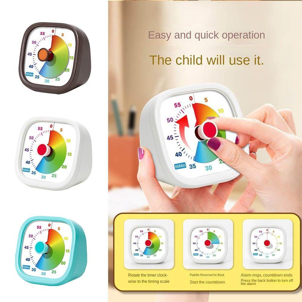 Movement Countdown Clock Time Management Kitchen Cooking Timer Visual Timer Reading Room