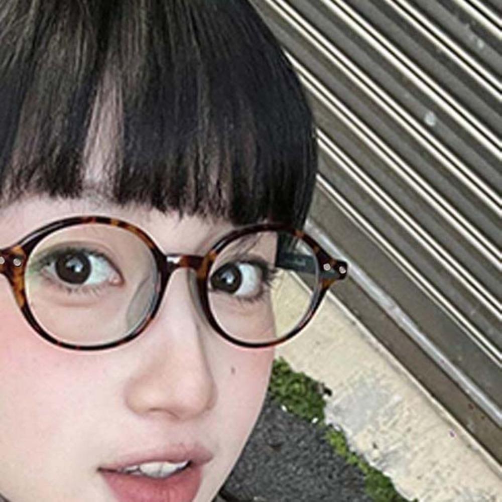 Zinc Zinc Alloy Elderly Reading Glasses Retro Tortie Elliptical Frame Eyewear  Mother's Day