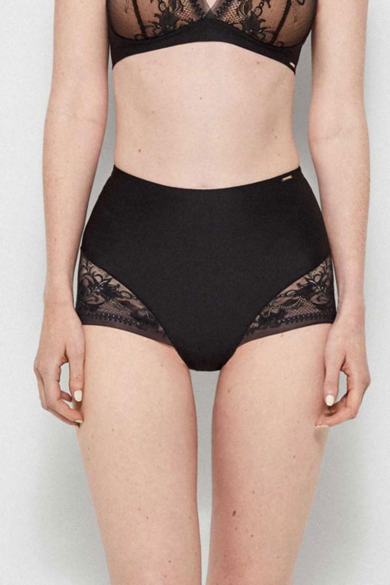 

Трусики-шортики Gisela (93096) 4(L) прозорий колір чорний