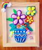 Handmade 3D Snow Mud Clay Picture Frame for Children