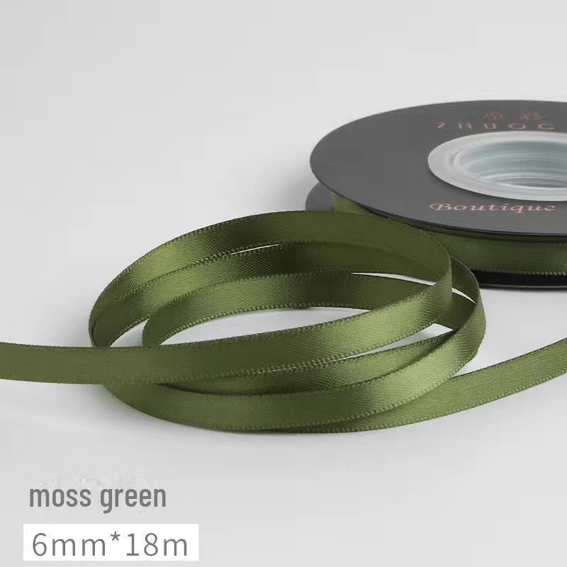 

5 мм двухсторонняя полиэстеровая подарочная лента с цветочным узором для аксессуаров для волос, украшения тортов и букетов