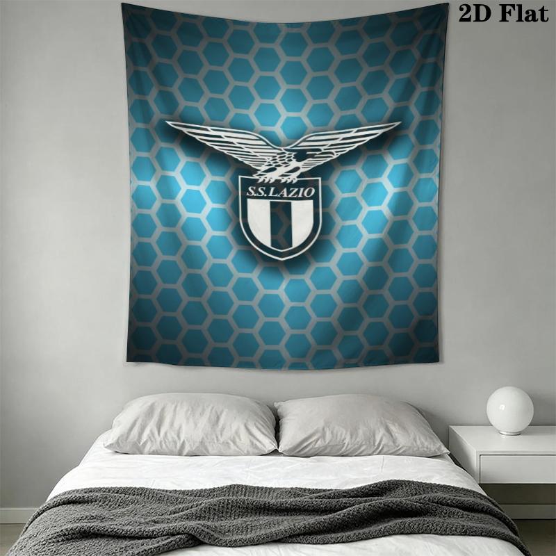 Lazio Wall Tapestry Aesthetic Wall Hanging Printed Fabric Blanket Decorative Tapestries for Bedroom Living Room Home Decor