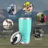 HAUSHOF Vacuum Insulated Stainless with Car Coffee Water Stainless Steel Convenience Store Keeps Drinks Hot or Perfect for Car Outdoor Tumbler, Steel,