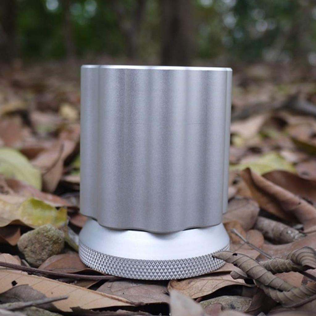 Pencil Pen Pen Office Supplies and Desk Storage Quick-swiveling Case, Holder, Rest, Paperweight, Silver/black, (silver)