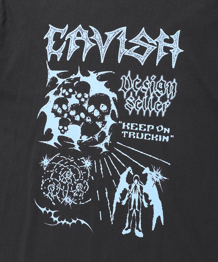 CAVISH Truckin Ss Tee Charcoal(Cv2Fmut501A)