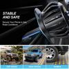 Universal 360° Magnetic Car Cell Phone Holder Air Vent Mount W/ 2 Metal Plates