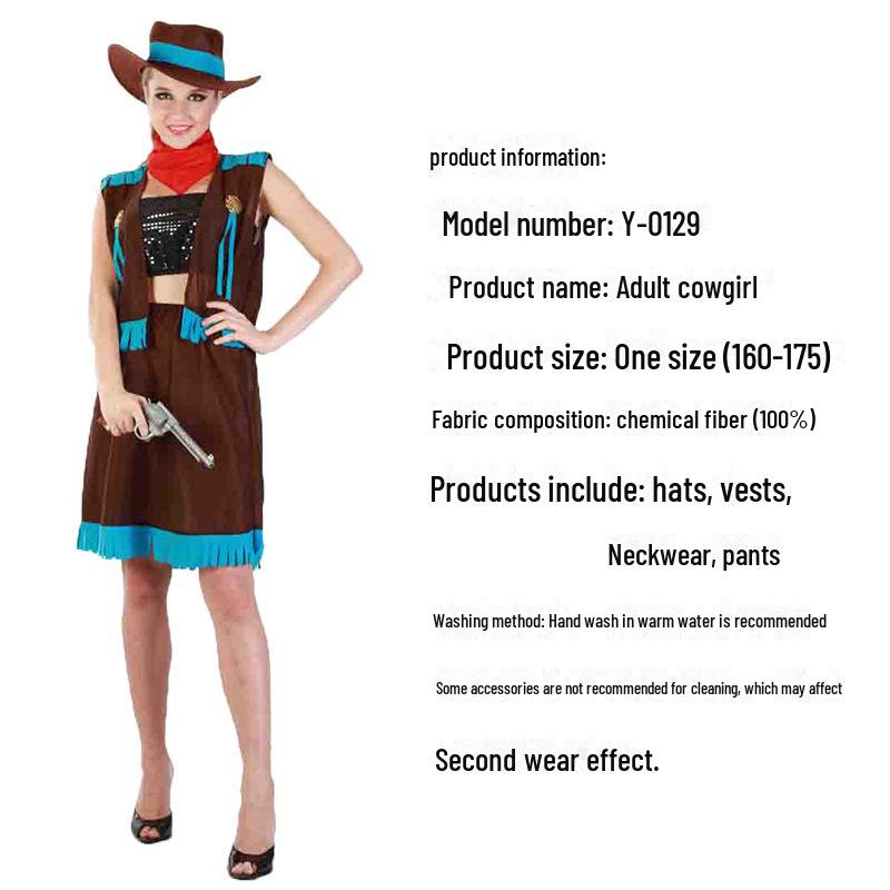 Halloween Woody Cowboy Costume for Adults and Kids