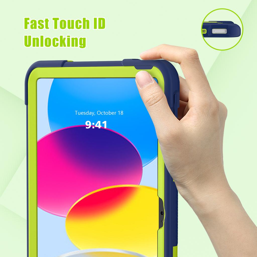 Heavy Duty Hybrid Case For iPad A16 2025 11th 10.9 2022 10th Gen. A3354 A3355 A3356 A2757 A2777 A2696 Kickstand Armor Cover Capa